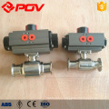 2 inch stainless steel 2way sanitary food grade ball valve